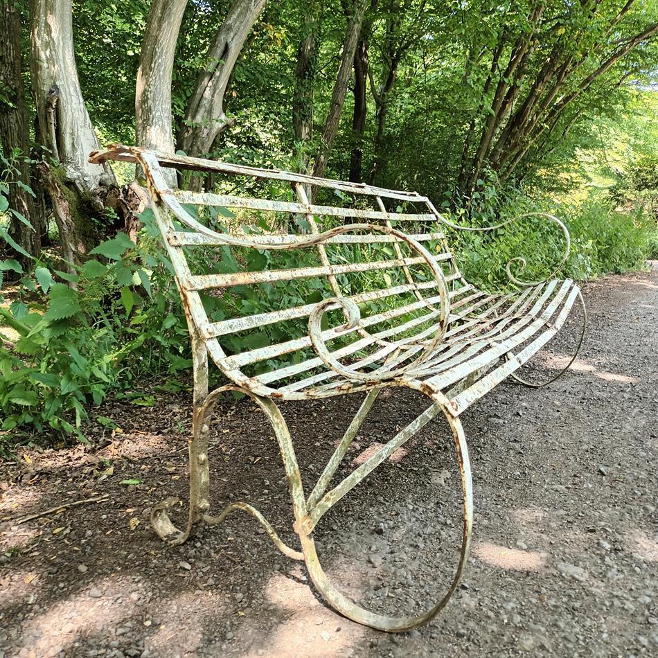 Regency Iron Bench