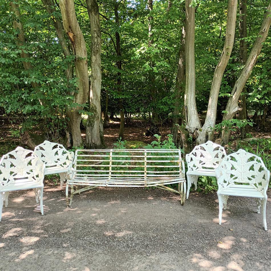 Regency Iron Bench