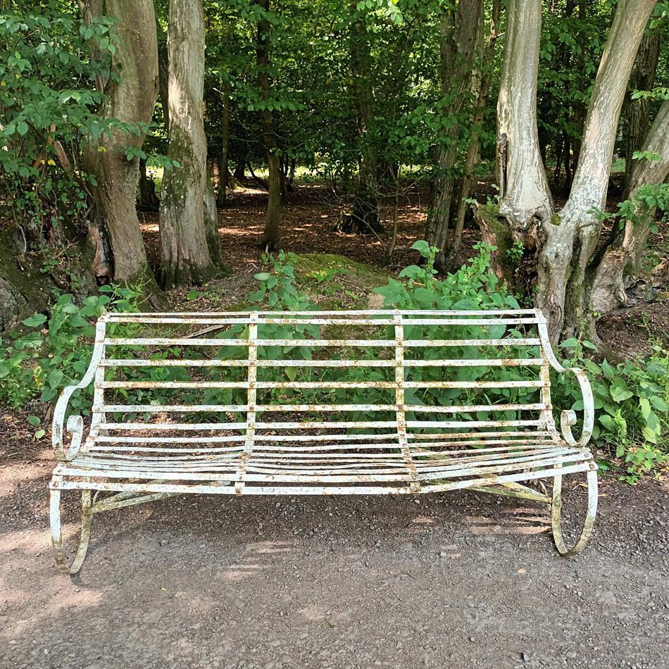 Regency Iron Bench