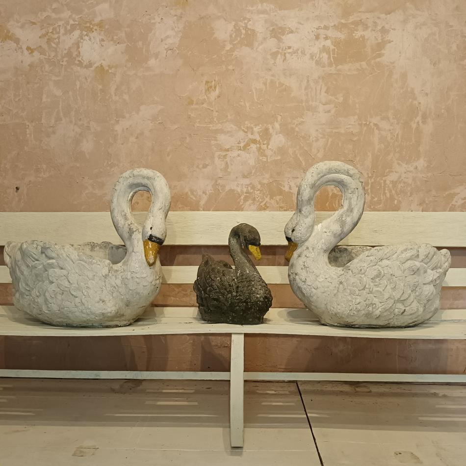 A Trio Of 20th Century Swans