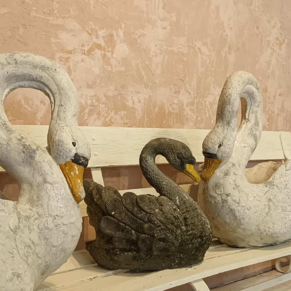 A Trio Of 20th Century Swans