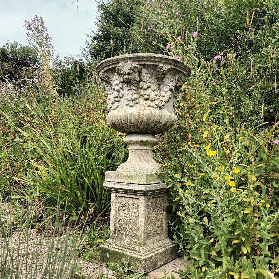 20th Century Urn On Plinth