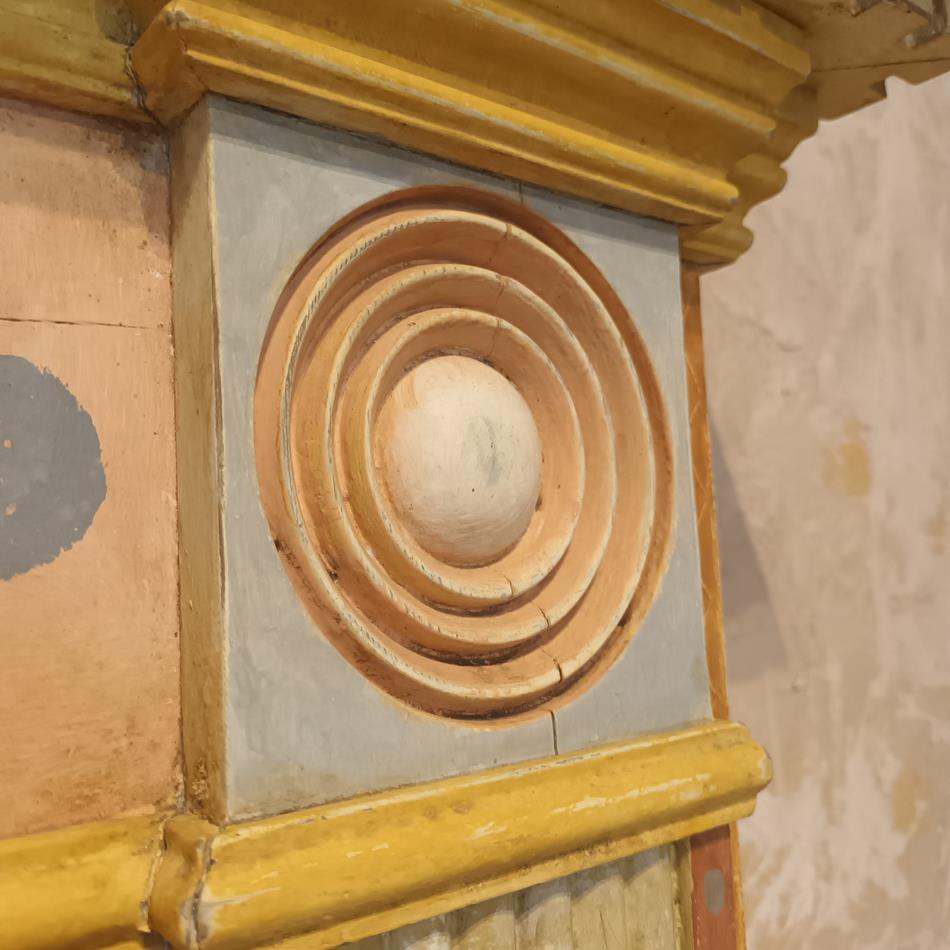 Edwardian Charleston Farmhouse Fire Surround