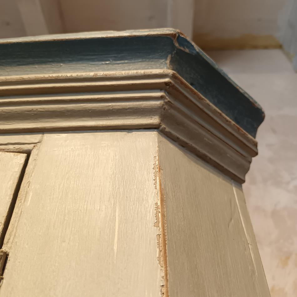 19th Century Regency Corner Cupboard