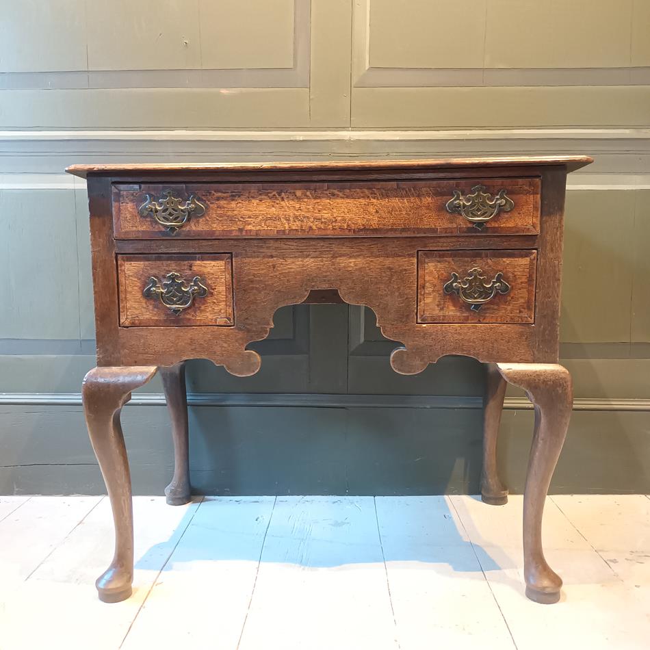 An Early 18th Century Oak Lowboy