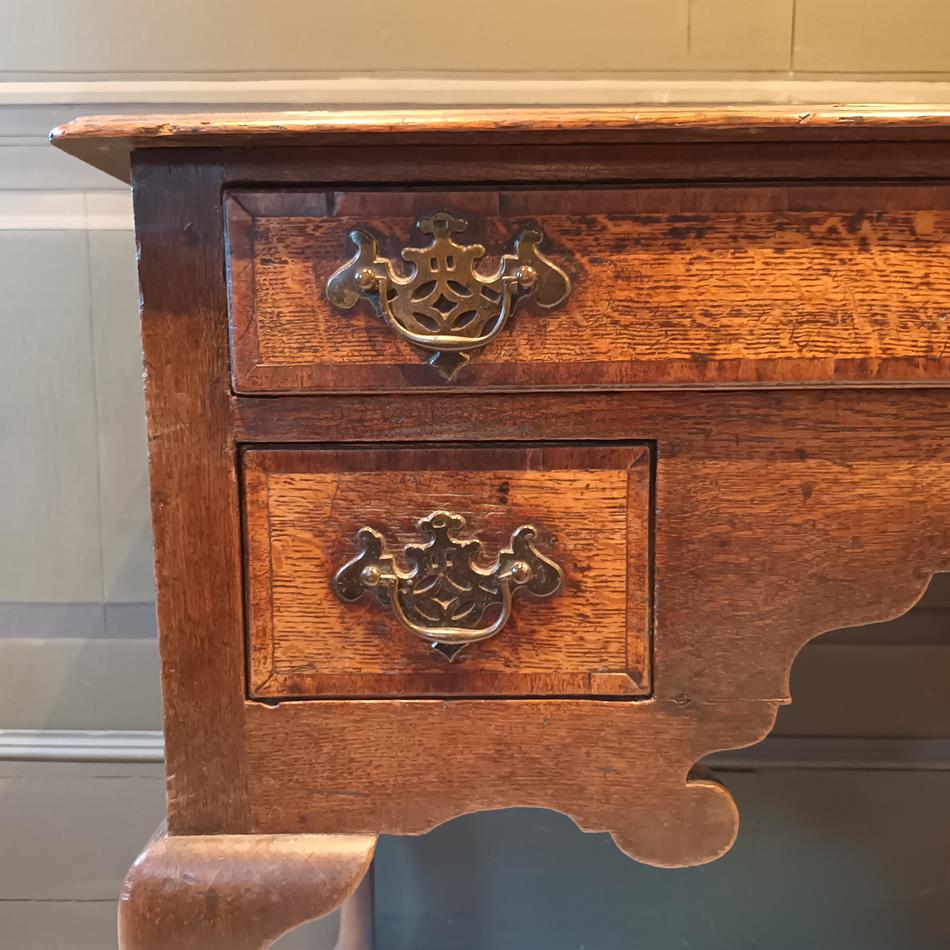 An Early 18th Century Oak Lowboy