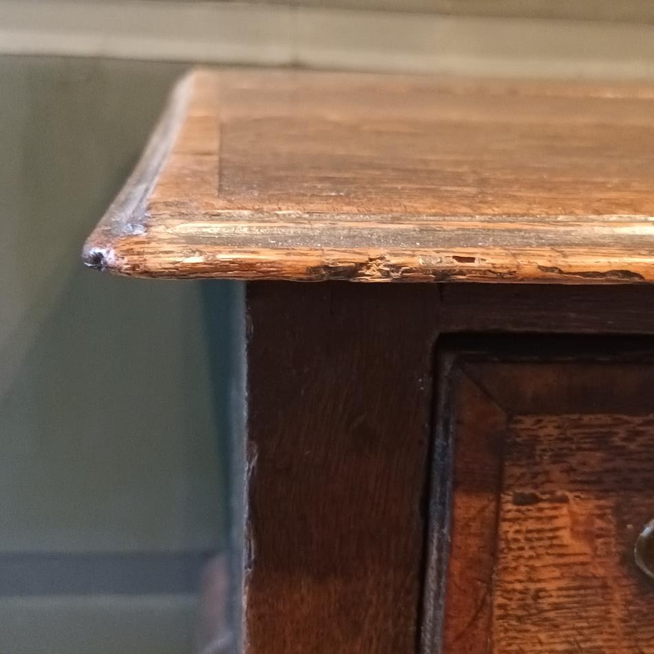 An Early 18th Century Oak Lowboy