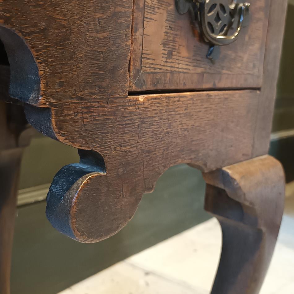 An Early 18th Century Oak Lowboy
