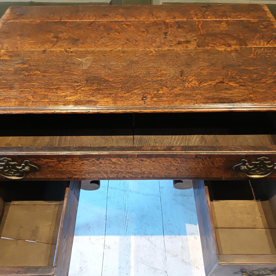 An Early 18th Century Oak Lowboy