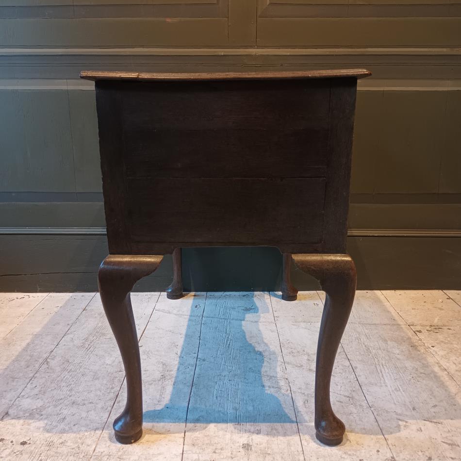An Early 18th Century Oak Lowboy
