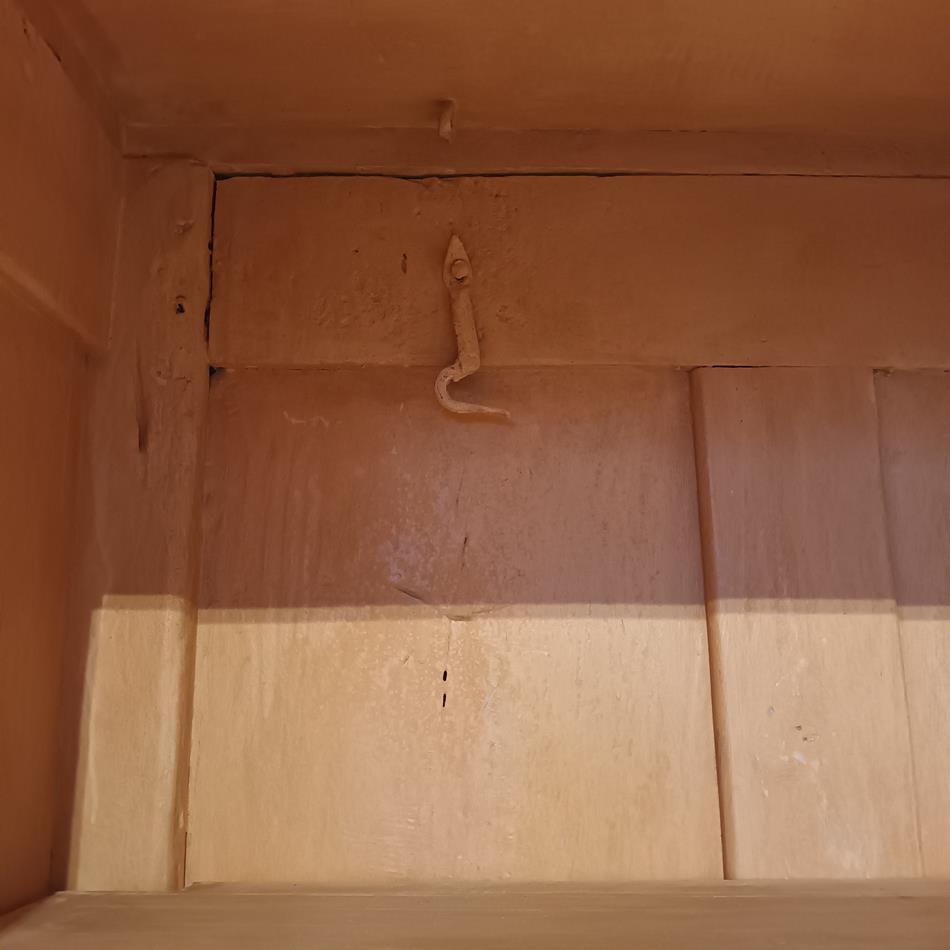 An 18th Century French Painted Walnut Armoire