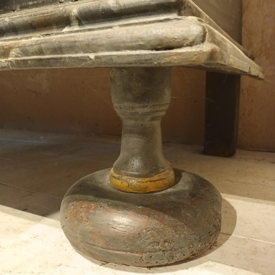 An 18th Century French Painted Walnut Armoire