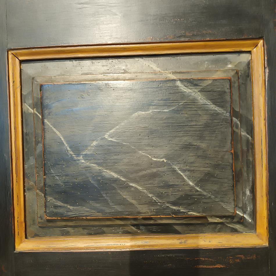 An 18th Century French Painted Walnut Armoire