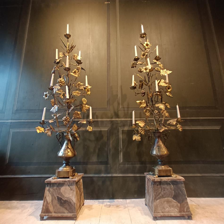 A Pair Of 19th Century French Candelabras