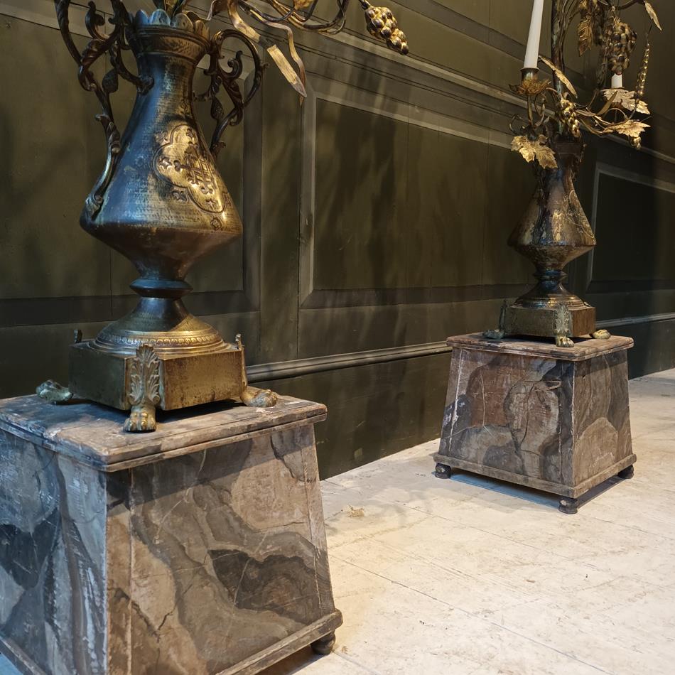 A Pair Of 19th Century French Candelabras