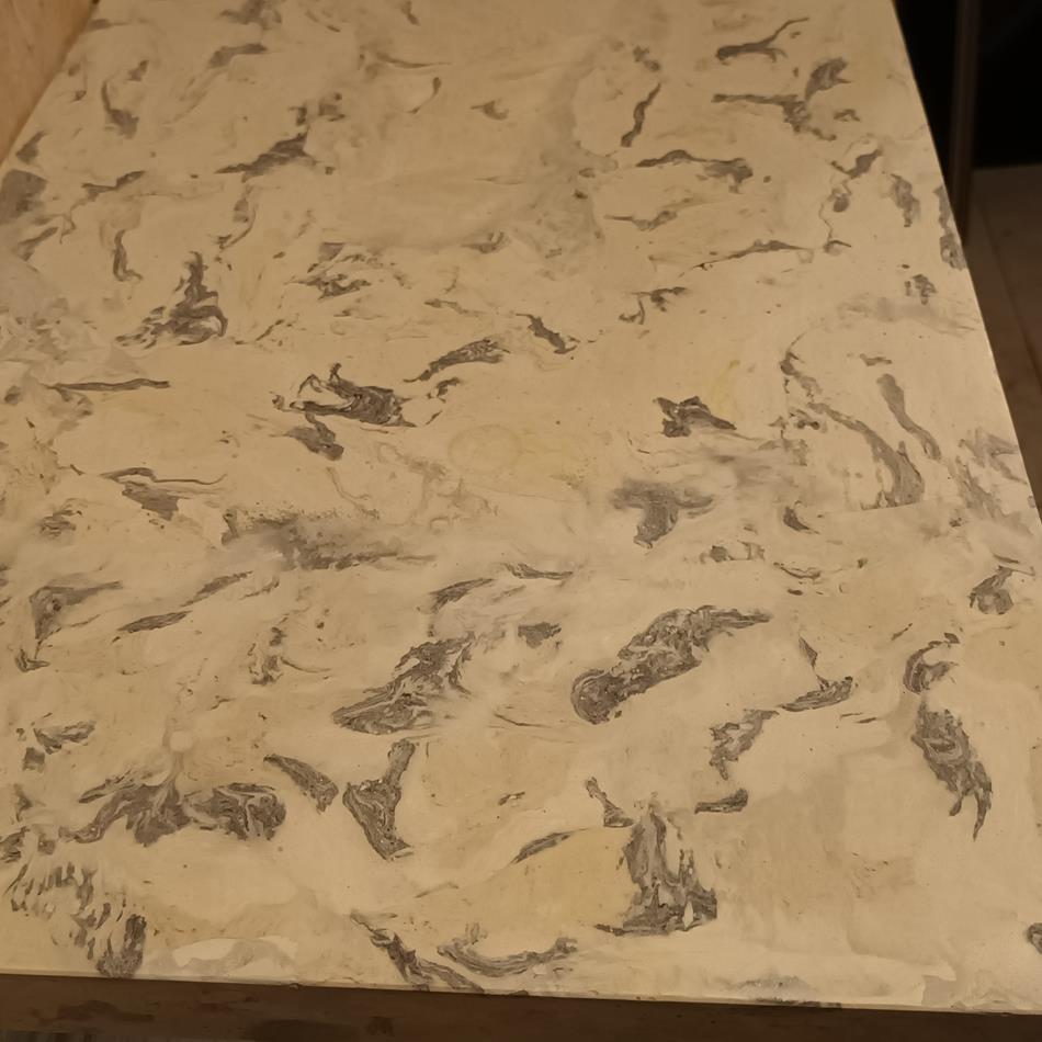 A Pair Of Bronze & Iron Tripod Console Tables