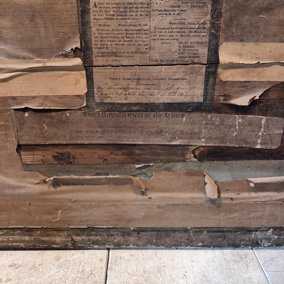 19th Century King George III Mezzotint