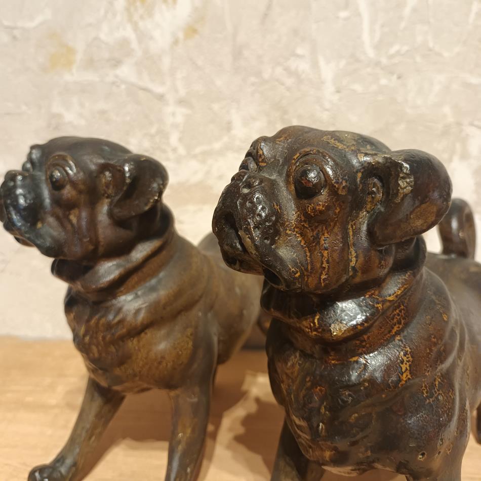 A Pair Of 19th Century Pugs