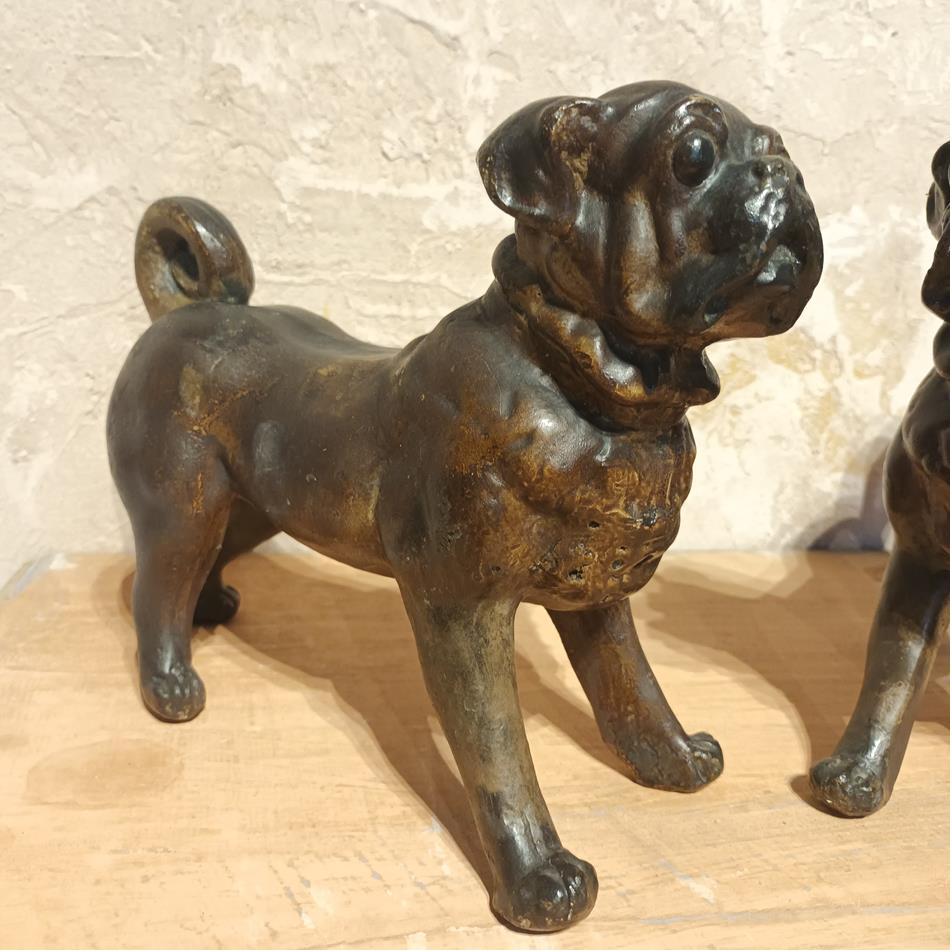 A Pair Of 19th Century Pugs