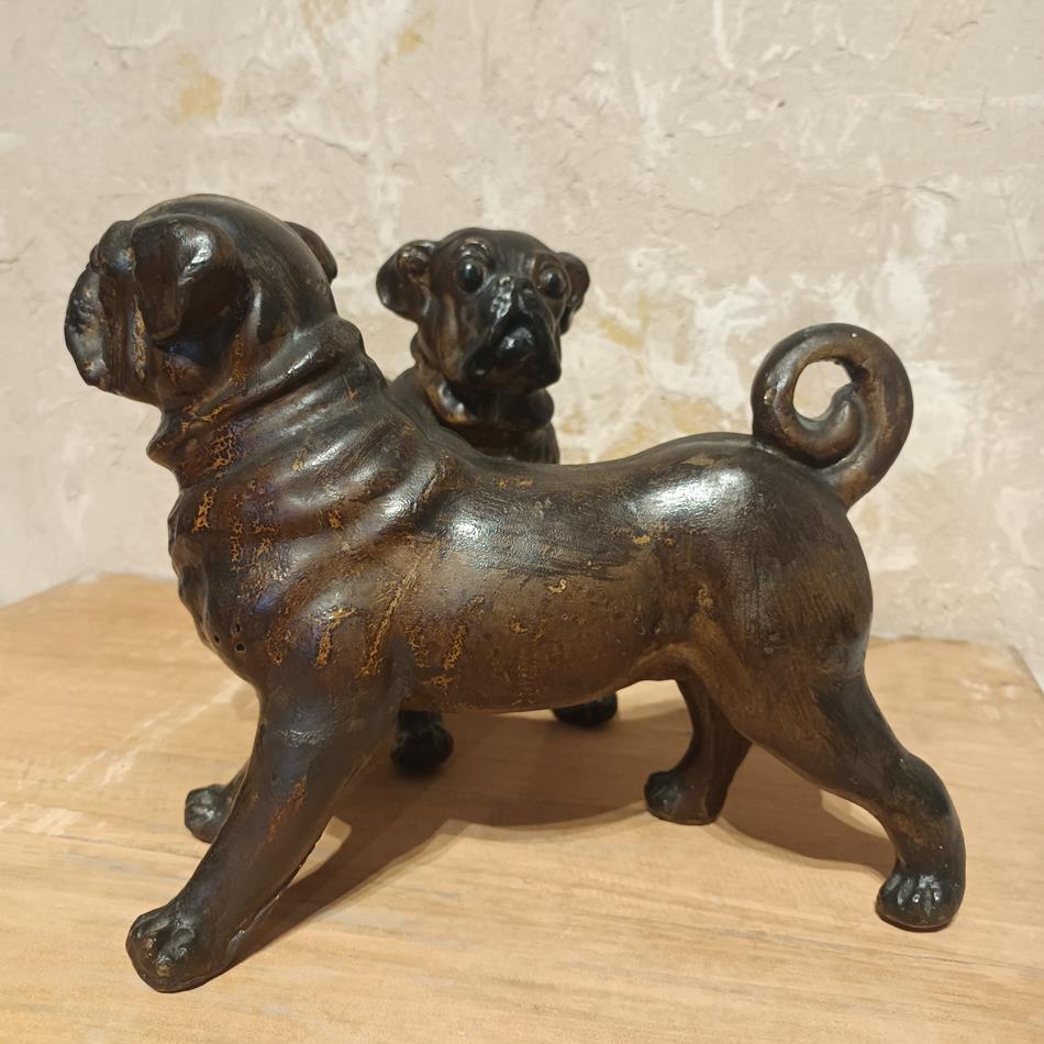 A Pair Of 19th Century Pugs
