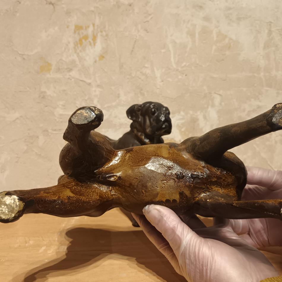 A Pair Of 19th Century Pugs