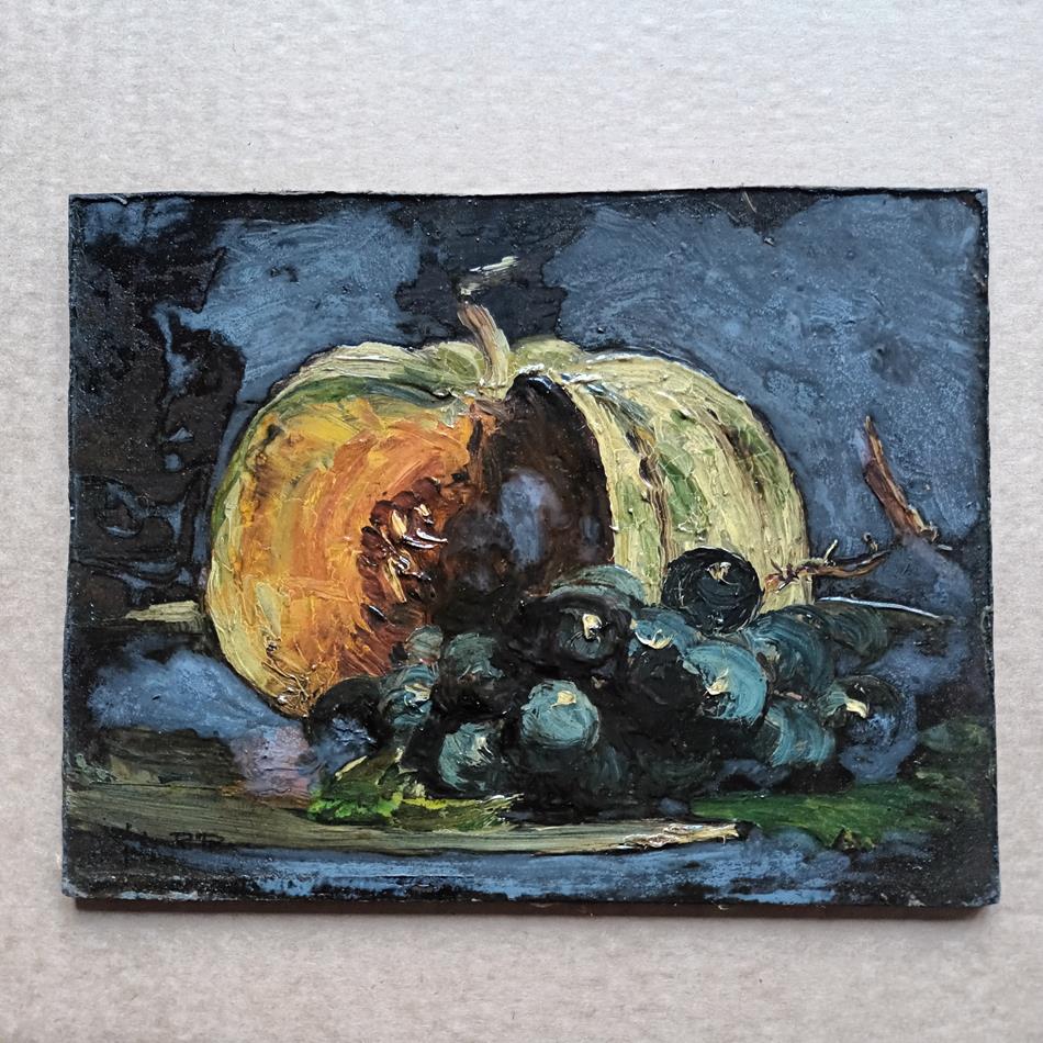 A Still Life Of Fruit By John Robertson Reid