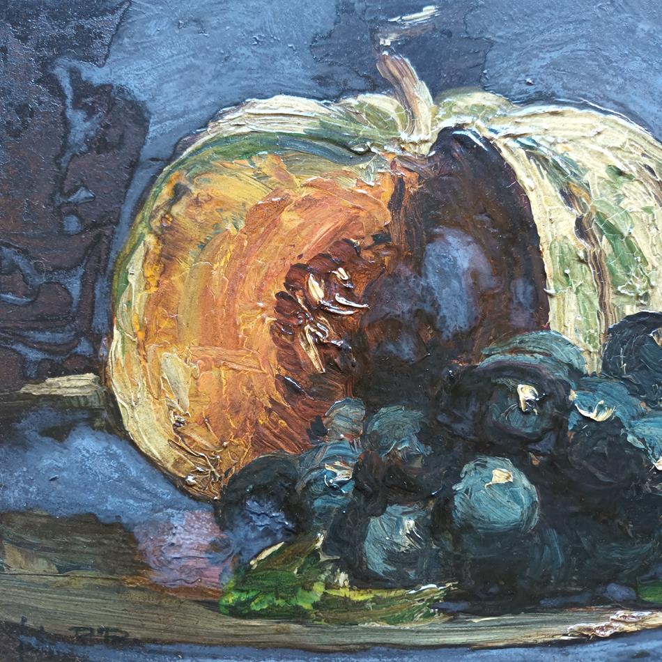 A Still Life Of Fruit By John Robertson Reid