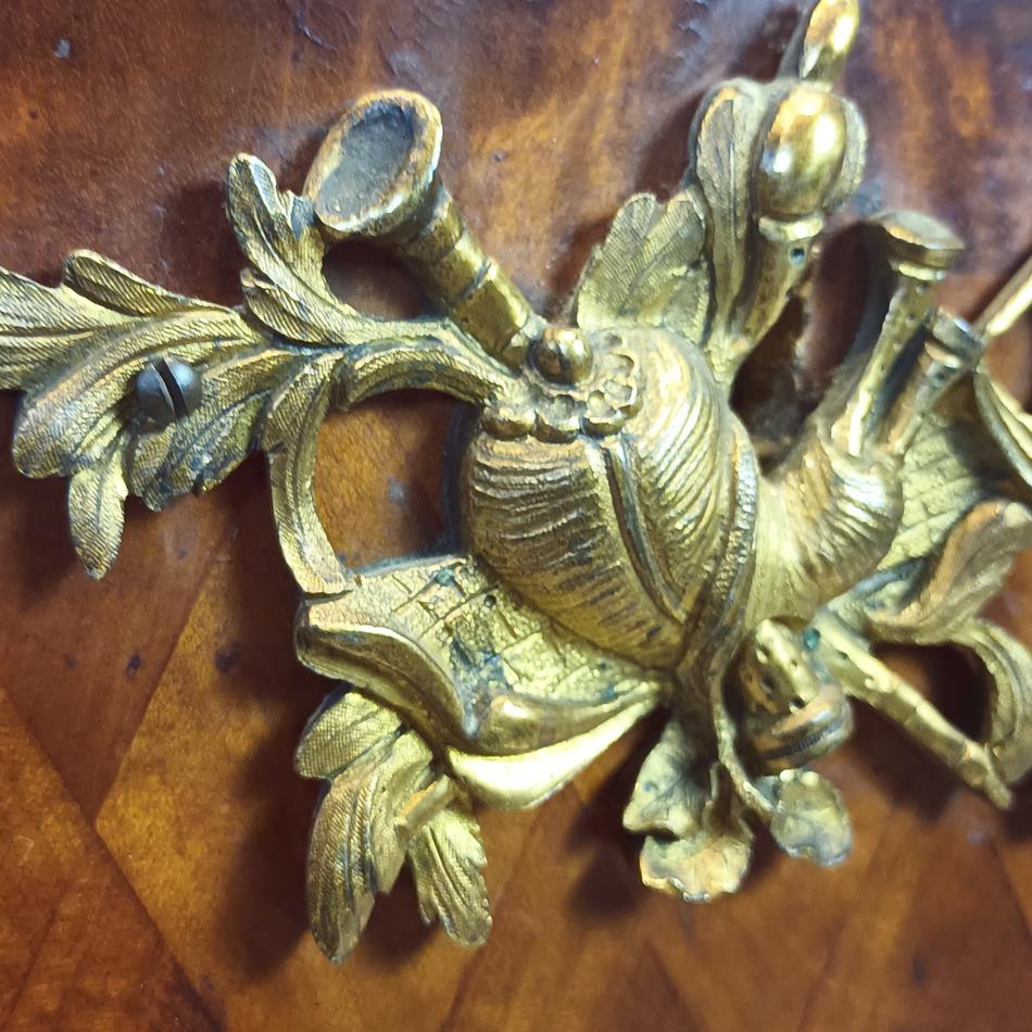 A Late 19th Century Serpentine Satinwood Commode