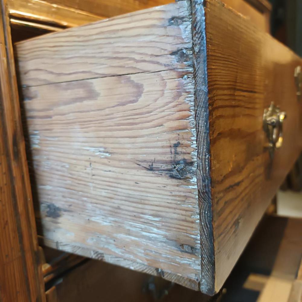 17th Century Pine Chest Of Drawers