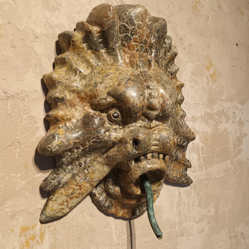 A River Beast Fountain Head