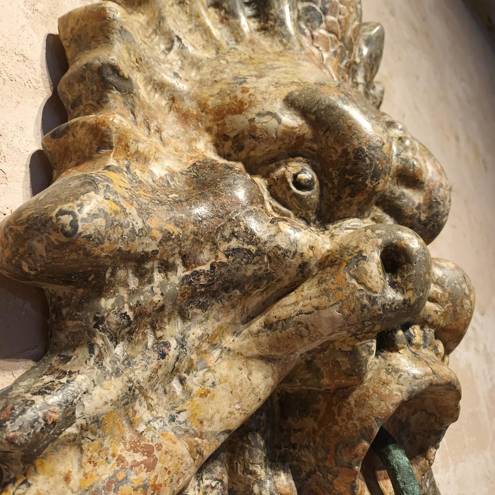 A River Beast Fountain Head