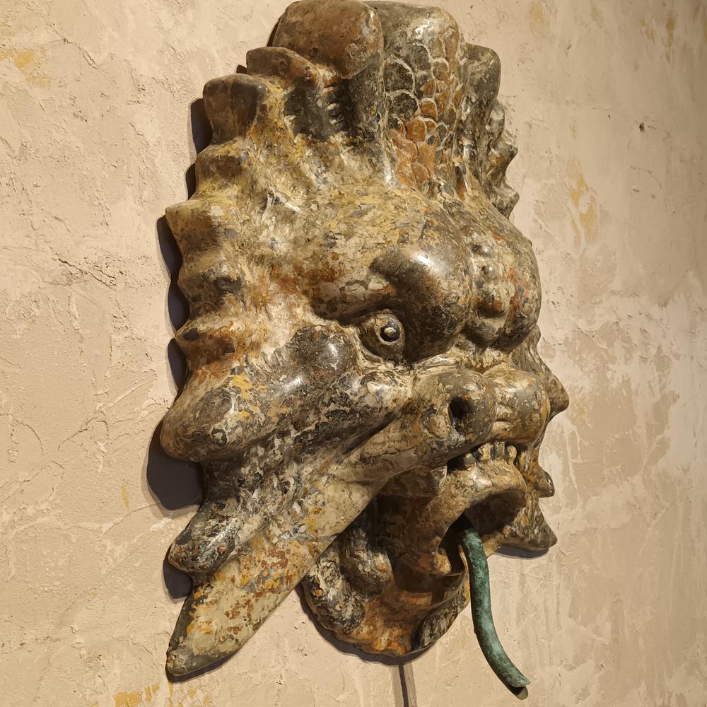 A River Beast Fountain Head
