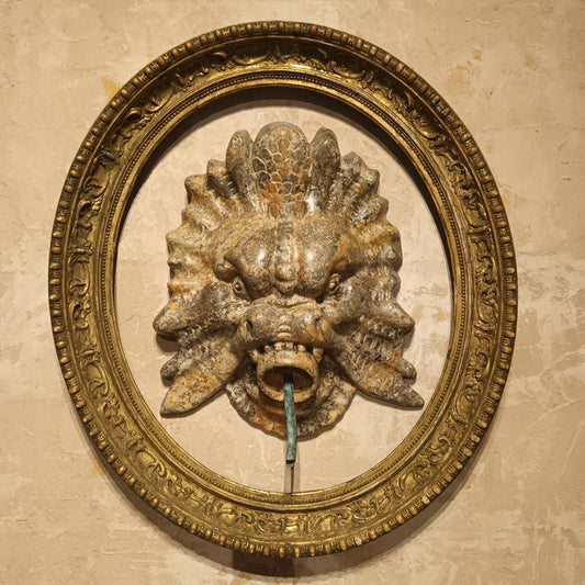 19th Century Gilt Oval Frame