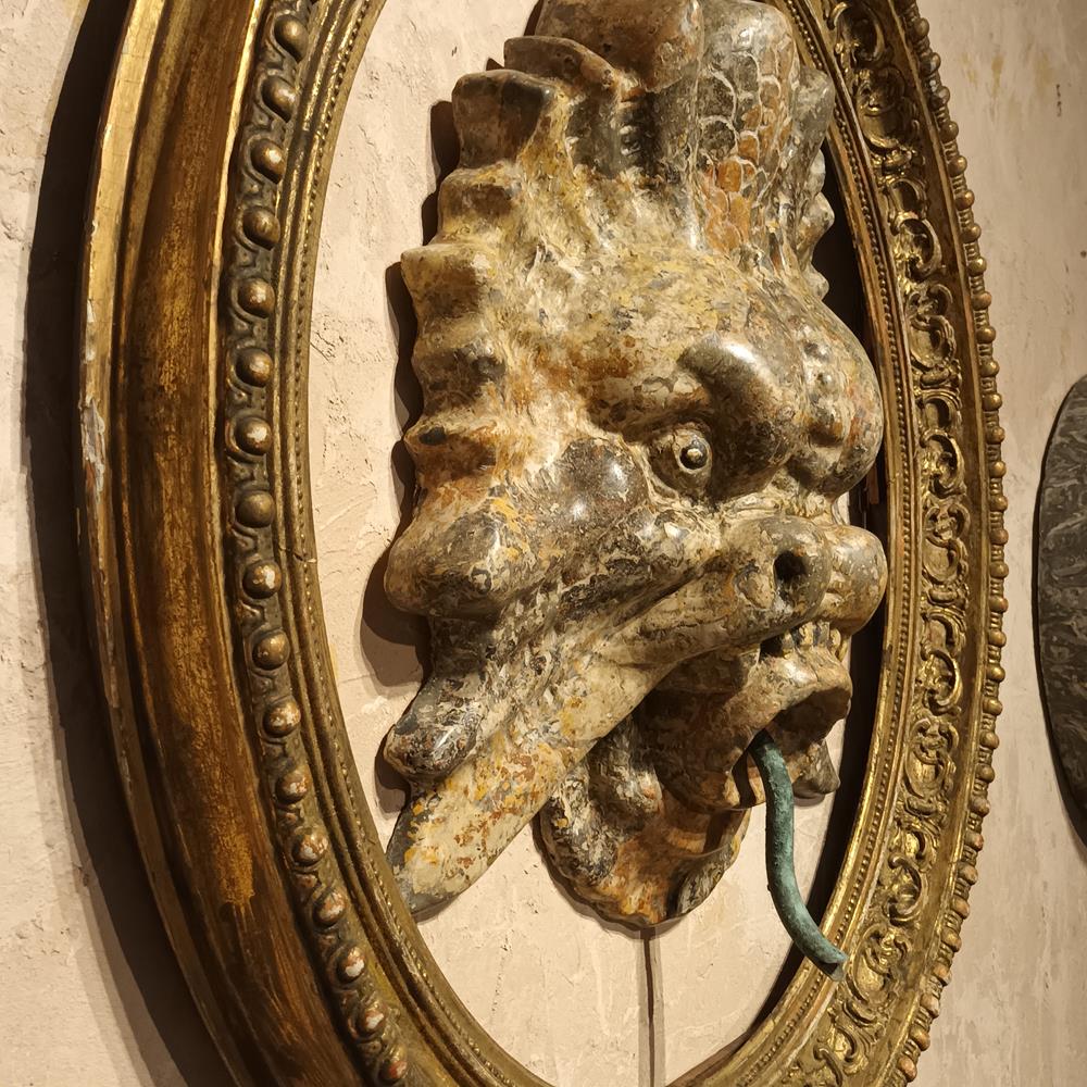 19th Century Gilt Oval Frame