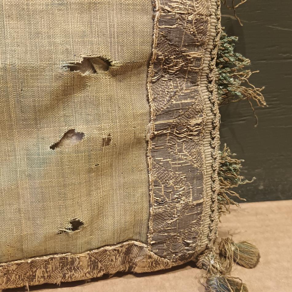 17th Century Armorial Cushion