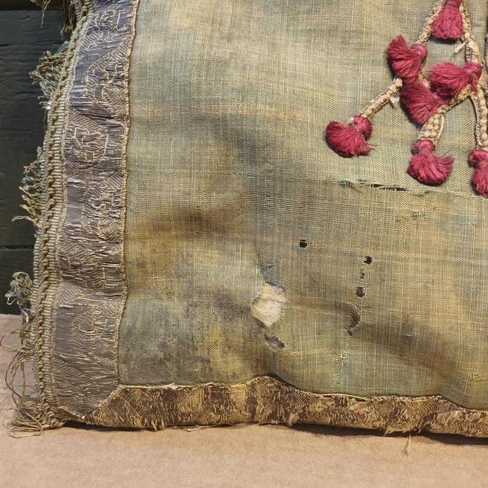 17th Century Armorial Cushion