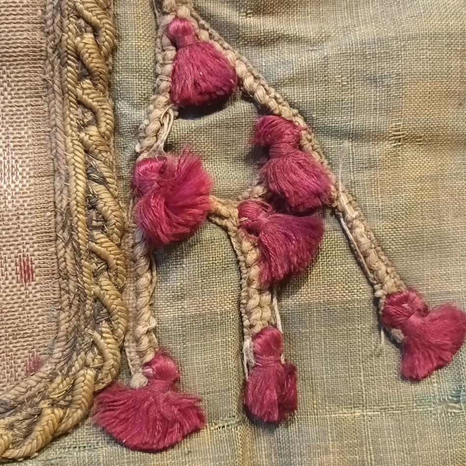 17th Century Armorial Cushion