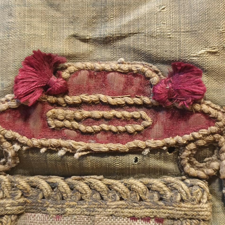 17th Century Armorial Cushion