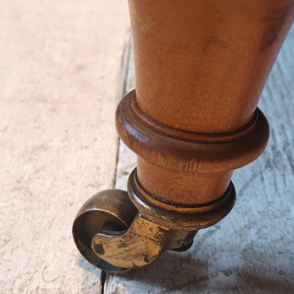 Victorian Linen Tub Chair