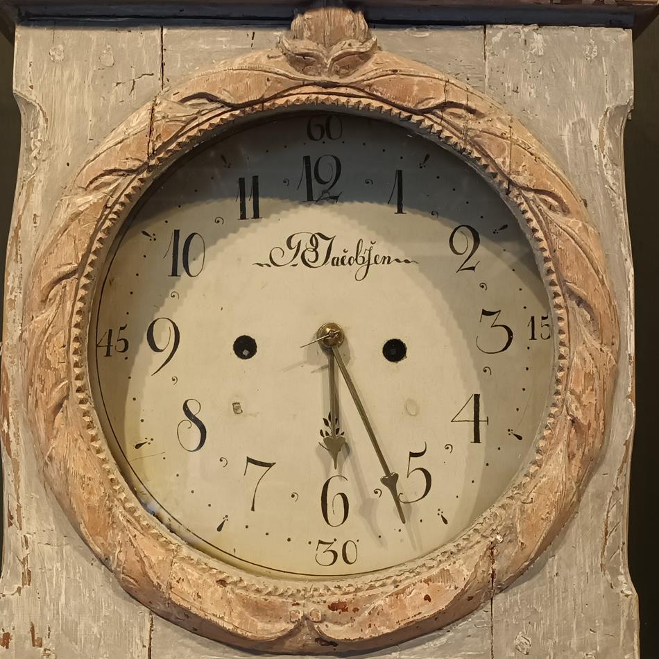 19th Century Swedish Bornholm Longcase Clock