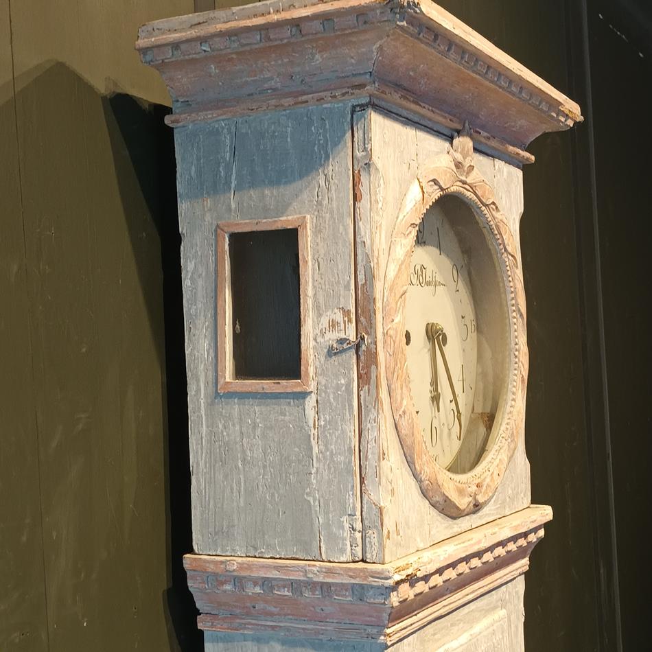 19th Century Swedish Bornholm Longcase Clock