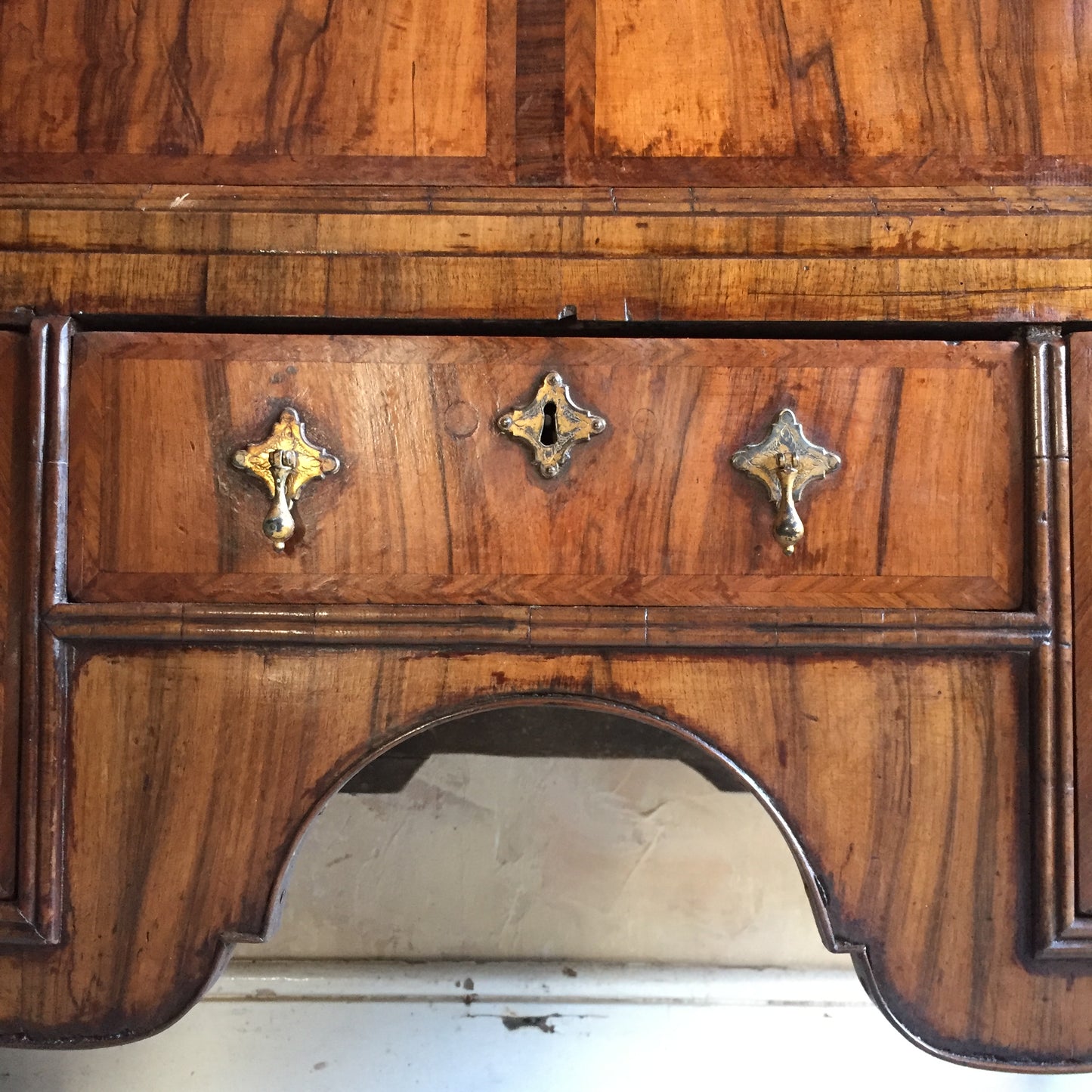 18th Century Walnut Chest On Stand