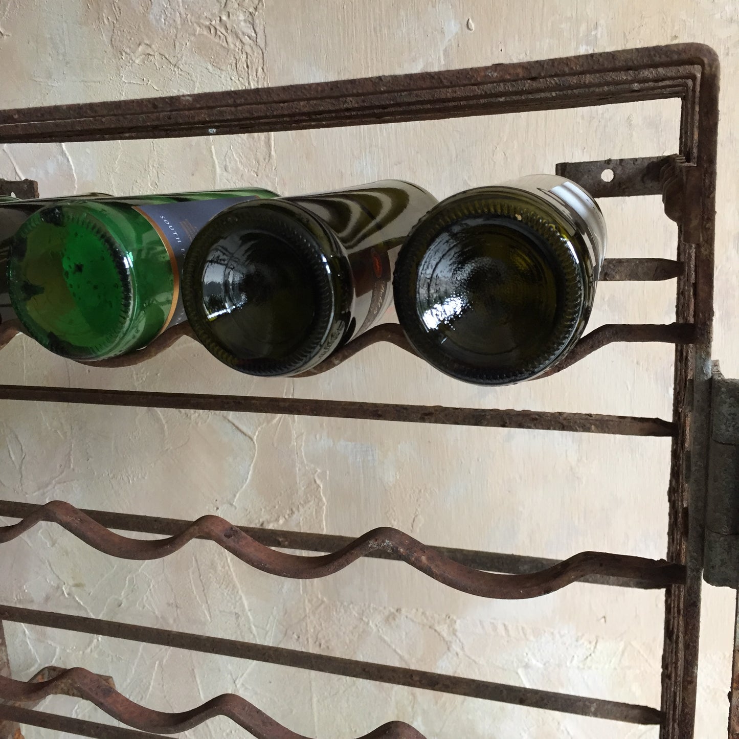 Iron Wine Rack