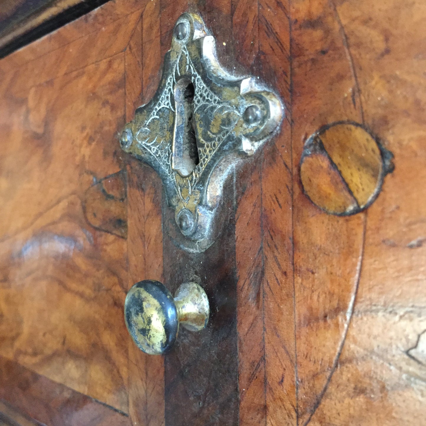 18th Century Walnut Chest On Stand
