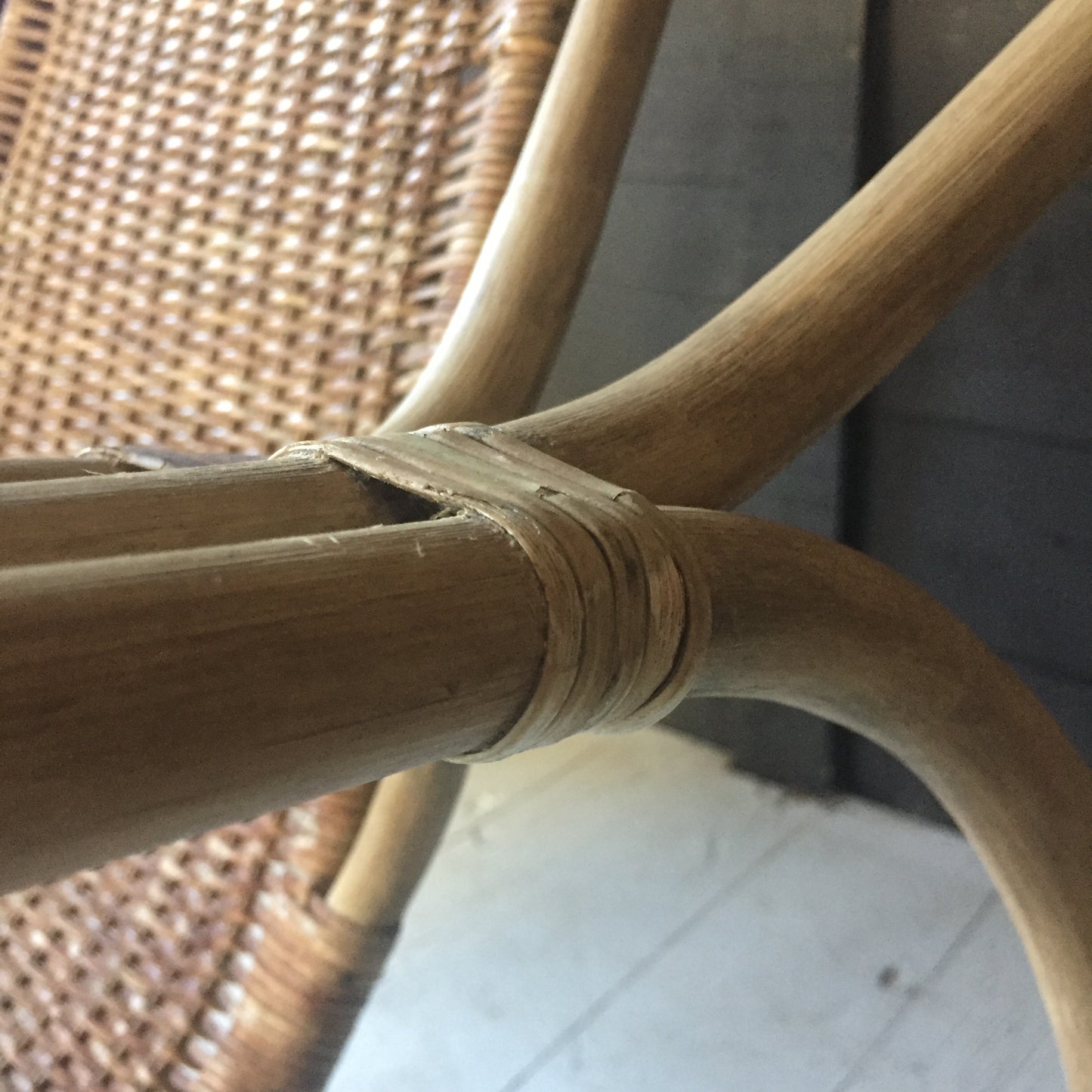 Pair Of Cane Arm Chairs