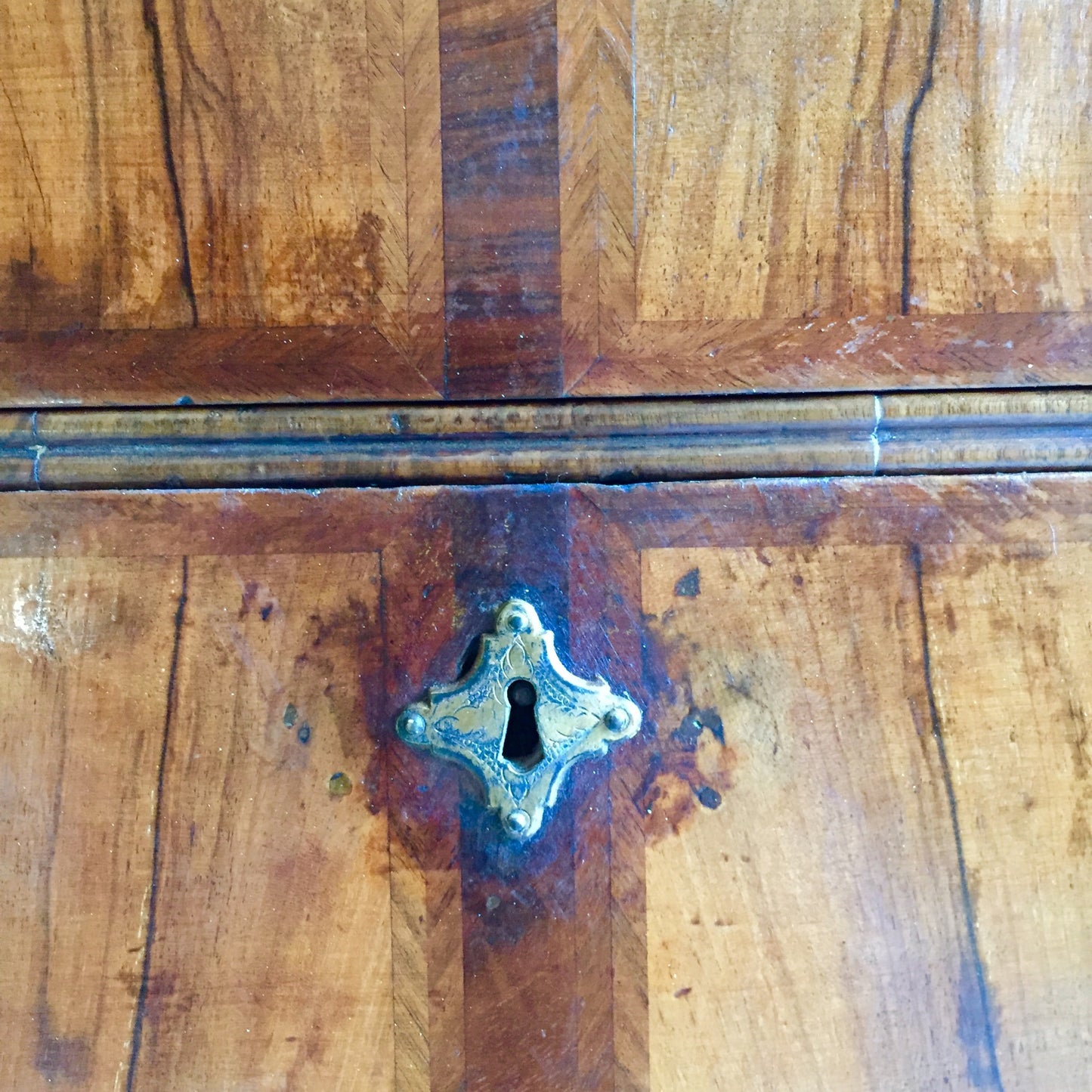 18th Century Walnut Chest On Stand