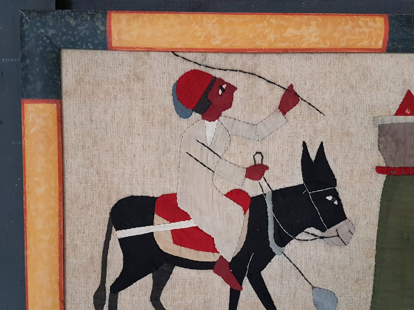 Framed Egyptian Appliqué Panels