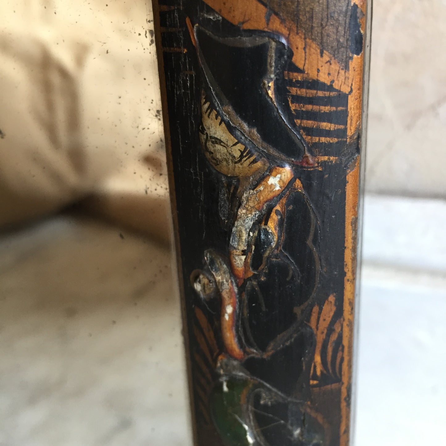 19th Century Chinoiserie Pier Mirror