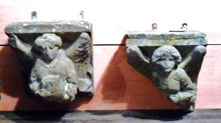 Pair Of Early 19th Century Stone Angels