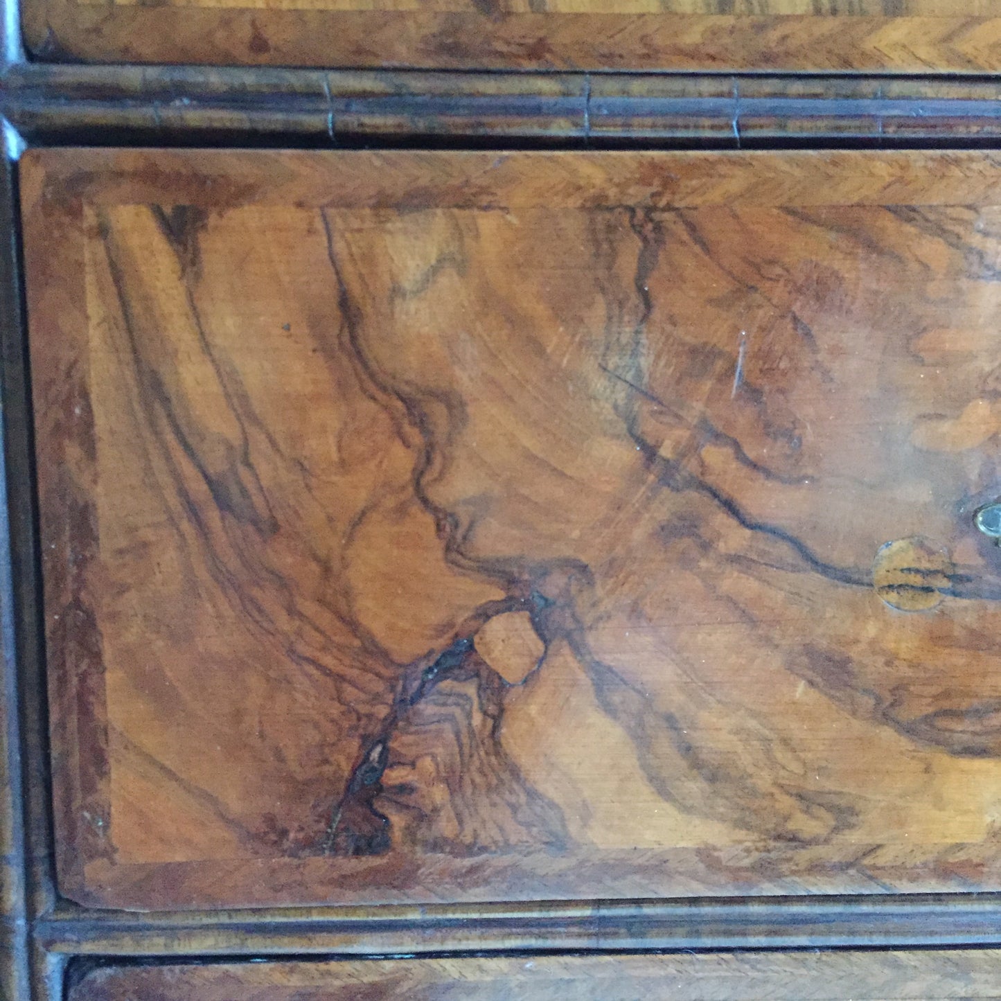18th Century Walnut Chest On Stand